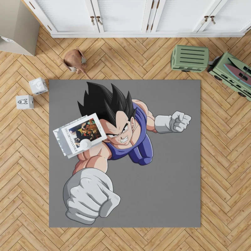 Prince of Saiyans Vegeta Saga Anime Rug