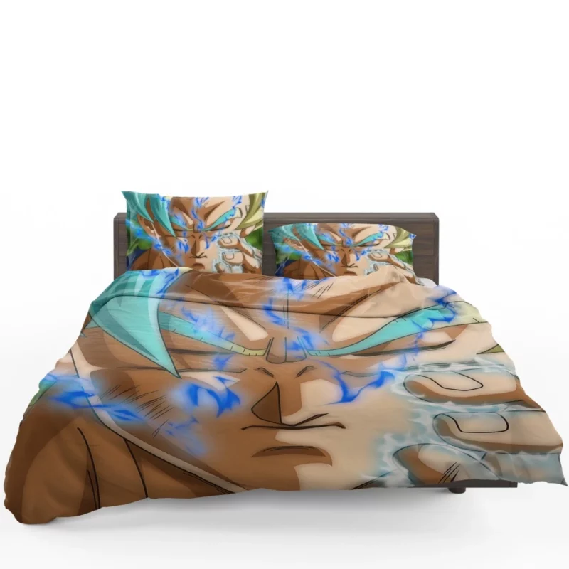 Radiant Power Goku Super Saiyan Blue Anime Bedding Set