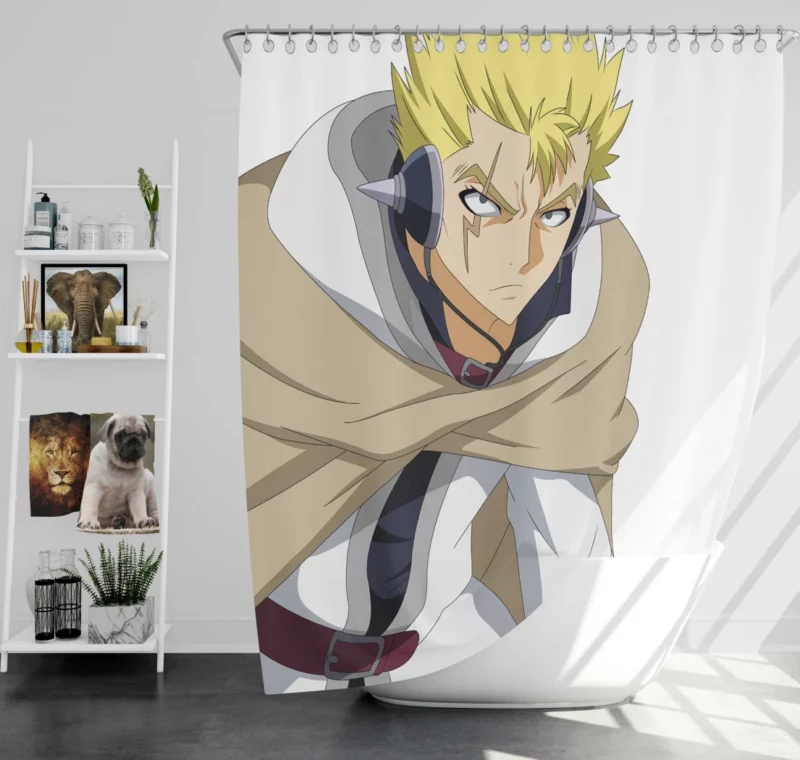 Raijinshuu Power Unveiled Anime Shower Curtain