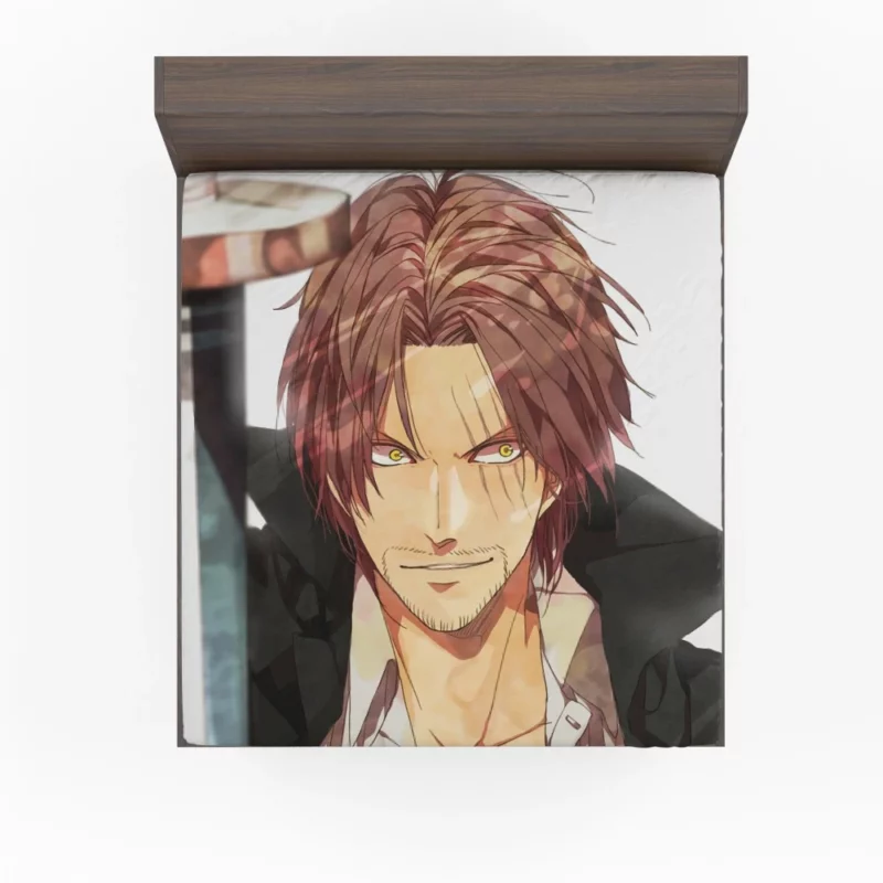 Red-Haired Shanks One Piece Icon Anime Fitted Sheet