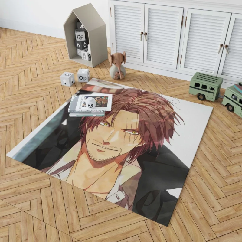 Red-Haired Shanks One Piece Icon Anime Rug 1