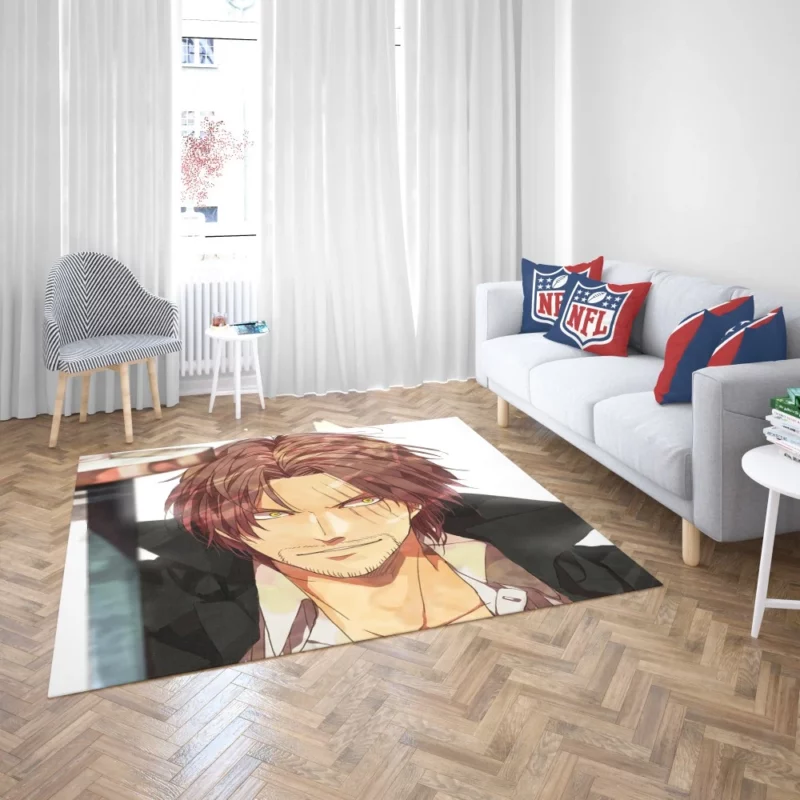 Red-Haired Shanks One Piece Icon Anime Rug 2