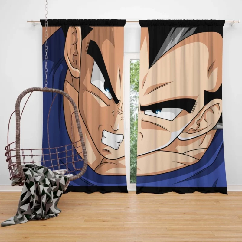 Regal Saiyan Vegeta Journey Anime Curtain