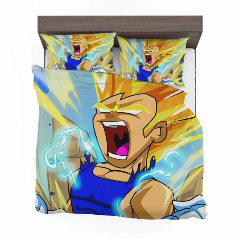 Resolute Prince Vegeta Destiny Anime Bedding Set 1