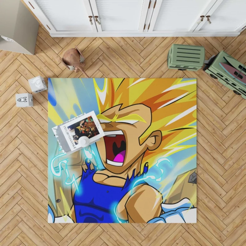 Resolute Prince Vegeta Destiny Anime Rug