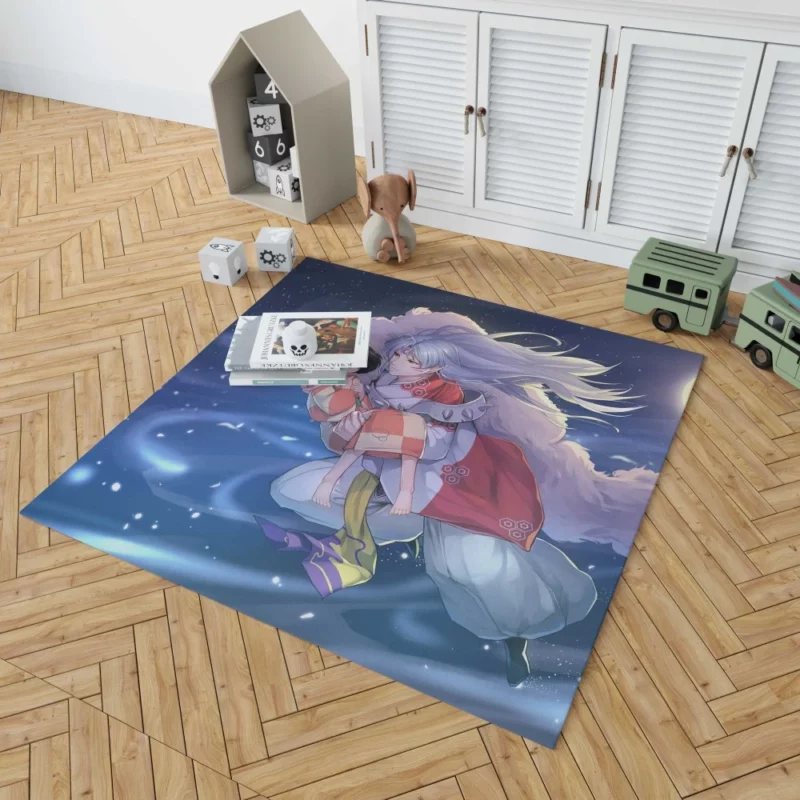 Rin and Sessh?maru InuYasha Story Anime Rug 1