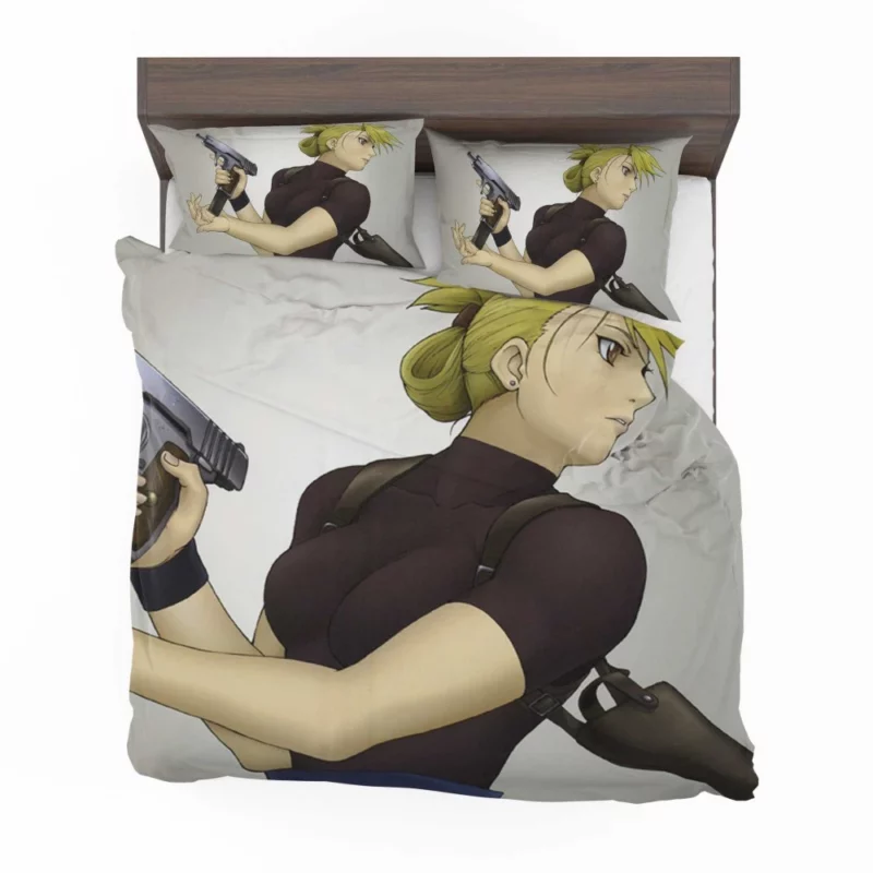 Riza Hawkeye FullMetal Alchemist Sniper Anime Bedding Set 1