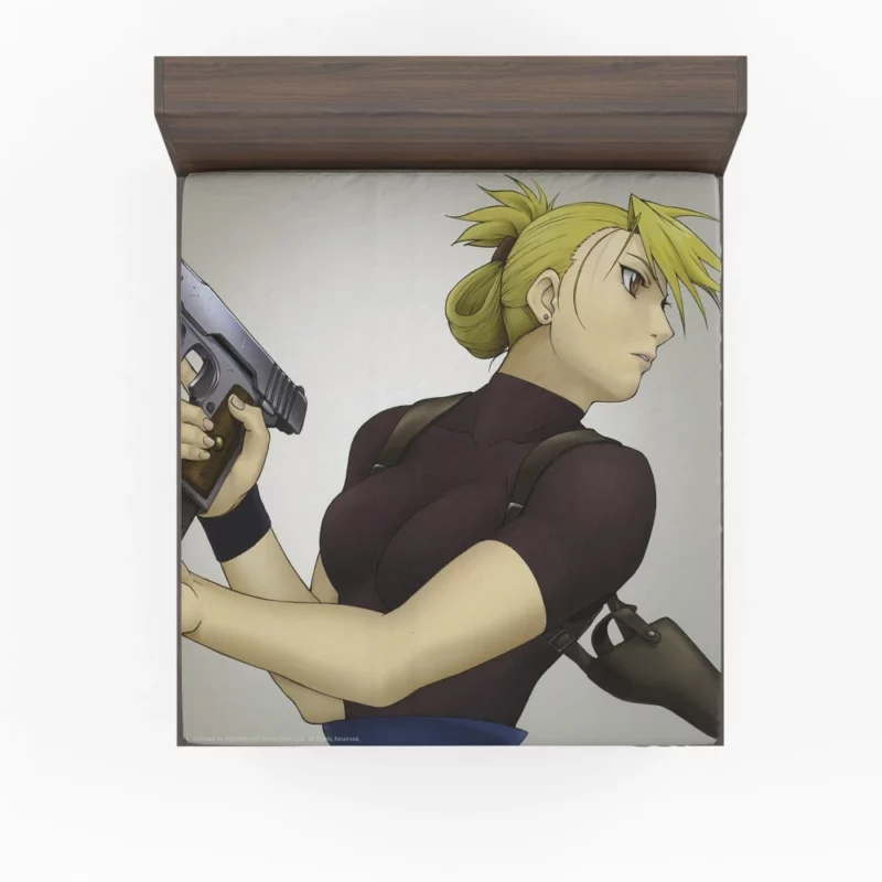 Riza Hawkeye FullMetal Alchemist Sniper Anime Fitted Sheet