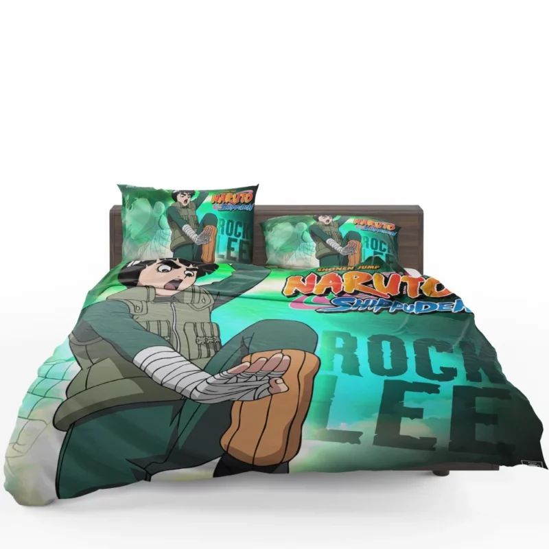 Rock Lee Taijutsu Specialist Anime Bedding Set