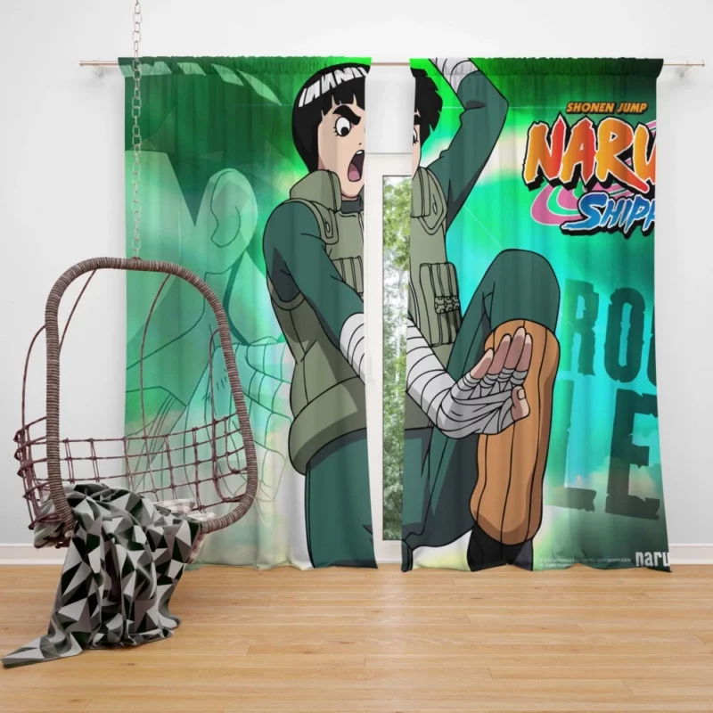 Rock Lee Taijutsu Specialist Anime Curtain