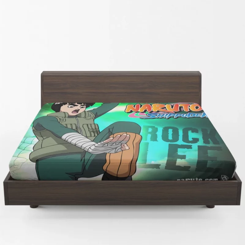 Rock Lee Taijutsu Specialist Anime Fitted Sheet 1