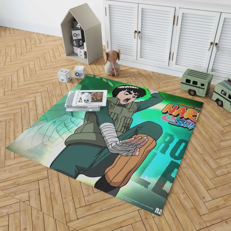 Rock Lee Taijutsu Specialist Anime Rug 1