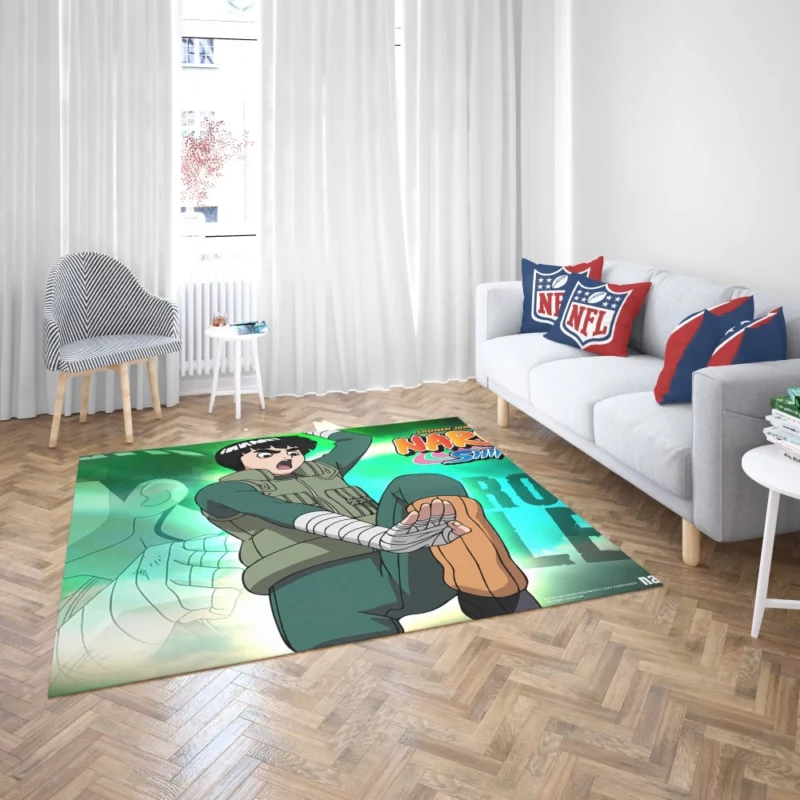 Rock Lee Taijutsu Specialist Anime Rug 2