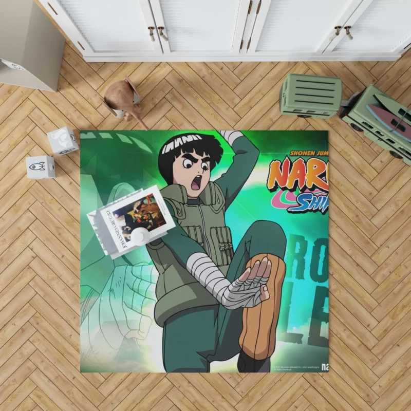 Rock Lee Taijutsu Specialist Anime Rug