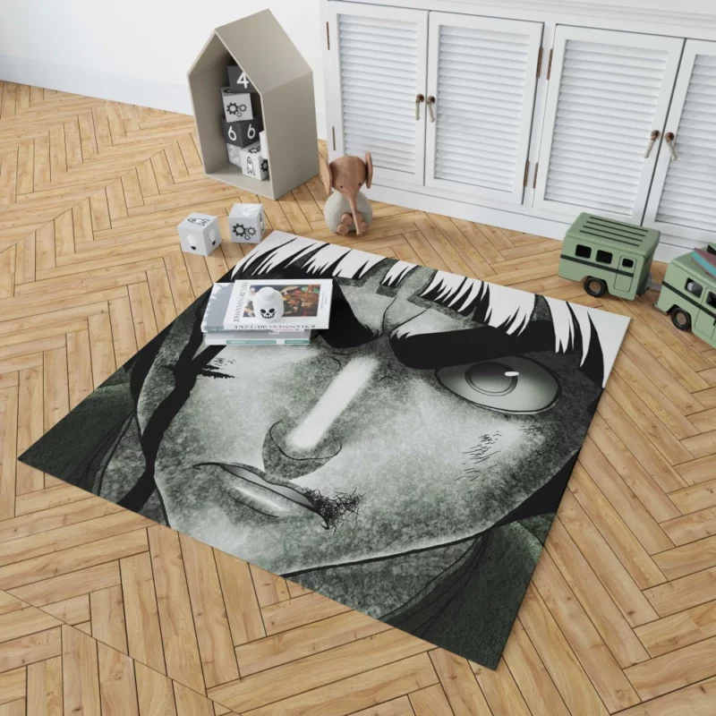 Rock Lee The Hidden Leaf Star Anime Rug 1