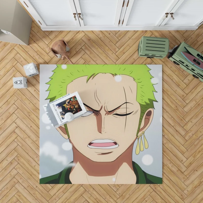 Roronoa Zoro Blade of Destiny Anime Rug