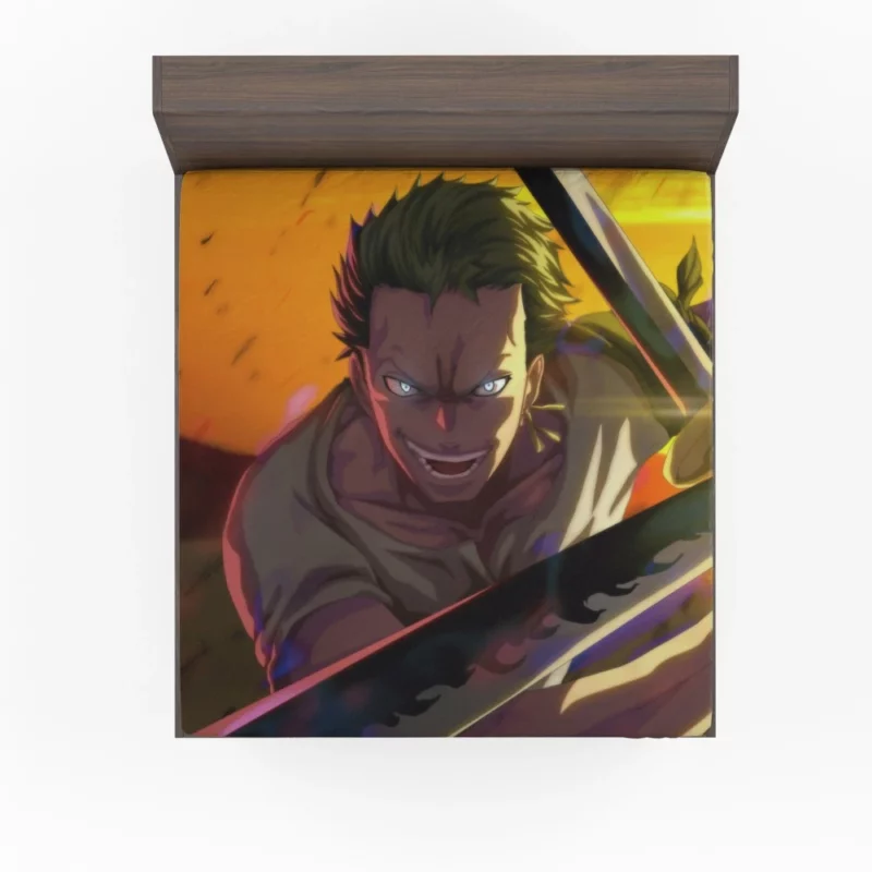 Roronoa Zoro Bounty Hunter Anime Fitted Sheet