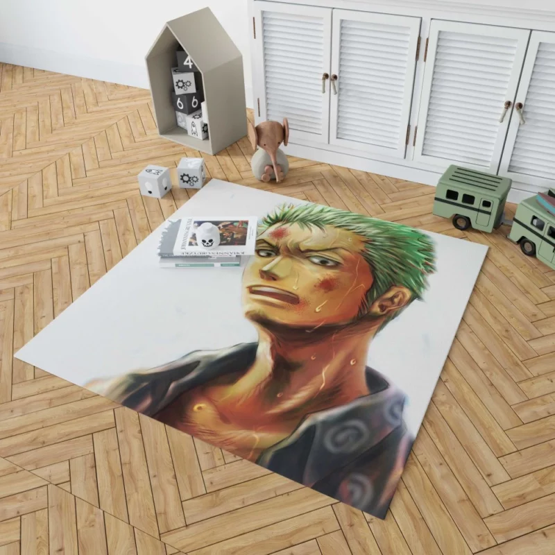 Roronoa Zoro Cutting Edge Anime Rug 1