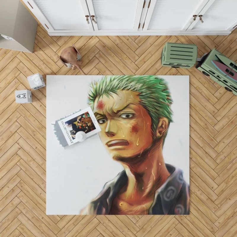 Roronoa Zoro Cutting Edge Anime Rug