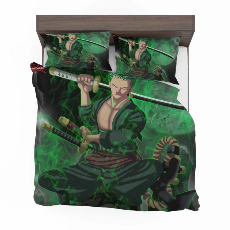 Roronoa Zoro Swordmaster Path Anime Bedding Set 1