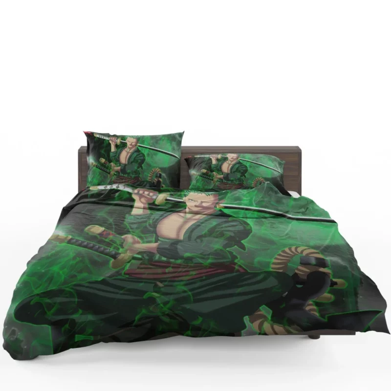 Roronoa Zoro Swordmaster Path Anime Bedding Set