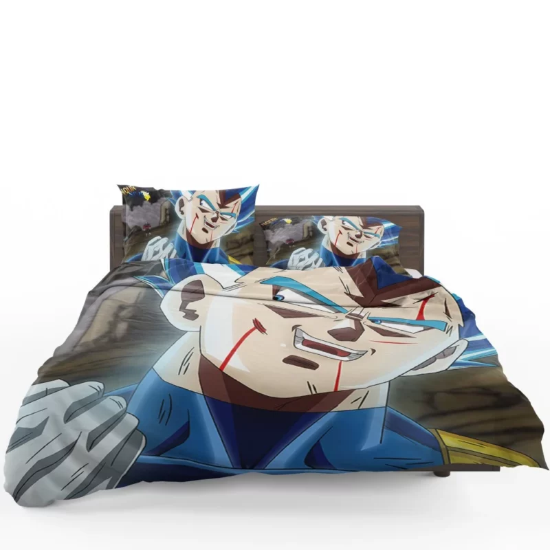 Royal Rivalry Vegeta Super Saiyan Blue Anime Bedding Set