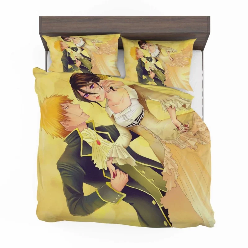 Rukia and Ichigo Unbreakable Bond Anime Bedding Set 1