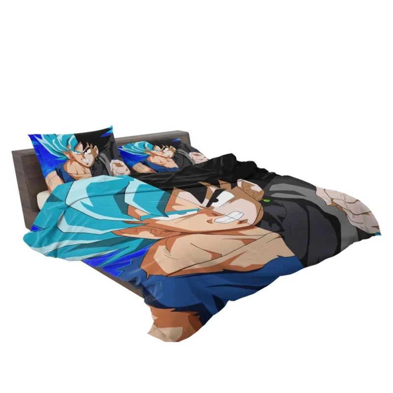 SSGSS Goku & Black Epic Confrontation Anime Bedding Set 2