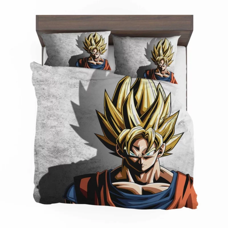 SSJ Goku Triumph and Battle Valor Anime Bedding Set 1