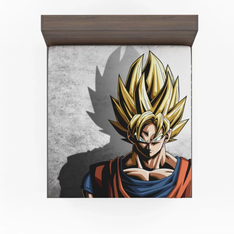 SSJ Goku Triumph and Battle Valor Anime Fitted Sheet