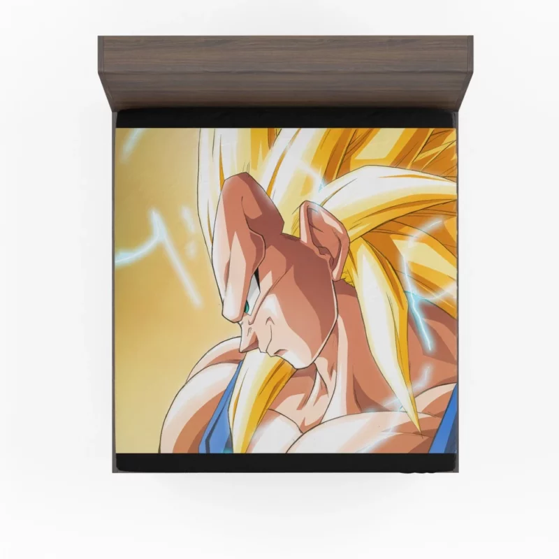 SSJ3 Valor Vegeta Fierce Battle Anime Fitted Sheet