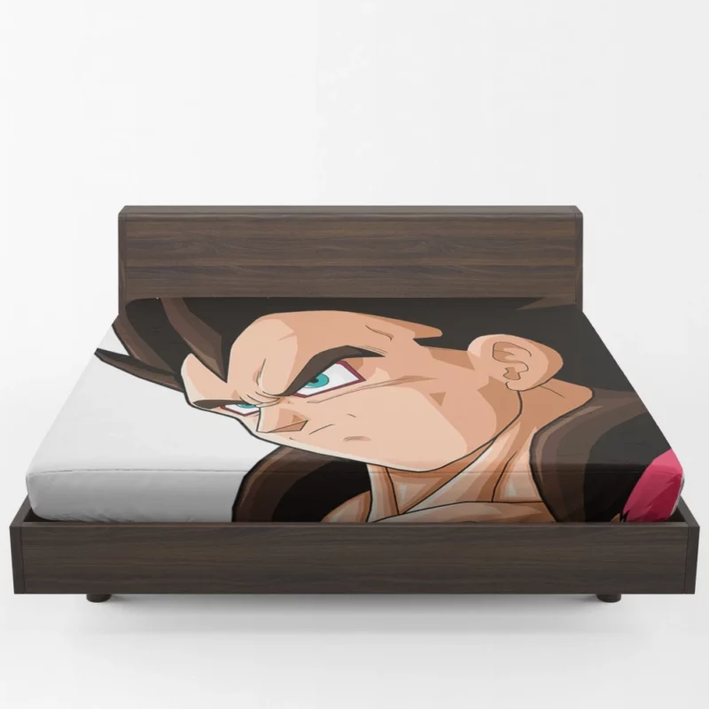 SSJ4 Evolution Vegeta Power Anime Fitted Sheet 1