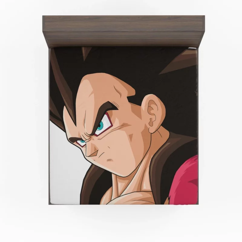 SSJ4 Evolution Vegeta Power Anime Fitted Sheet