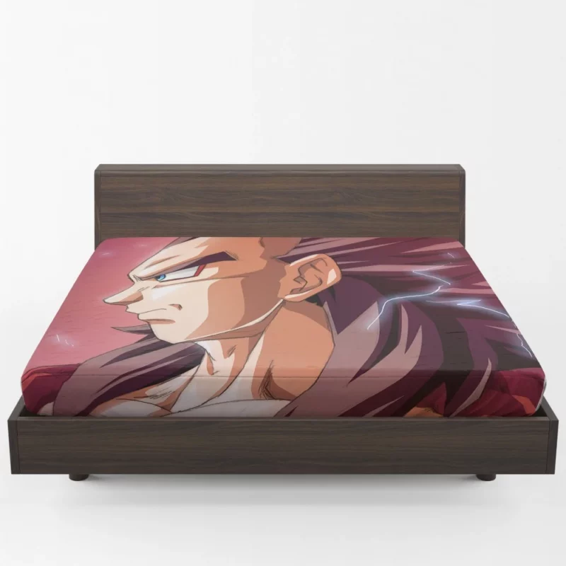 SSJ4 Fusion Vegeta Mighty Form Anime Fitted Sheet 1