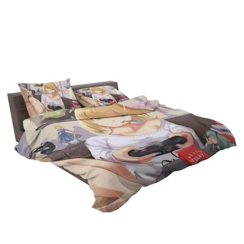 Saber Lily Fate Stay Night Graceful Heroine Anime Bedding Set 2