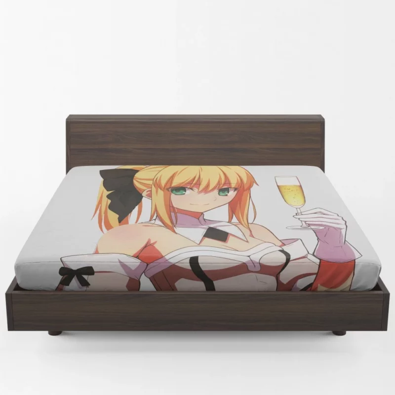 Saber Lily Fate Stay Night Radiant Sword Anime Fitted Sheet 1