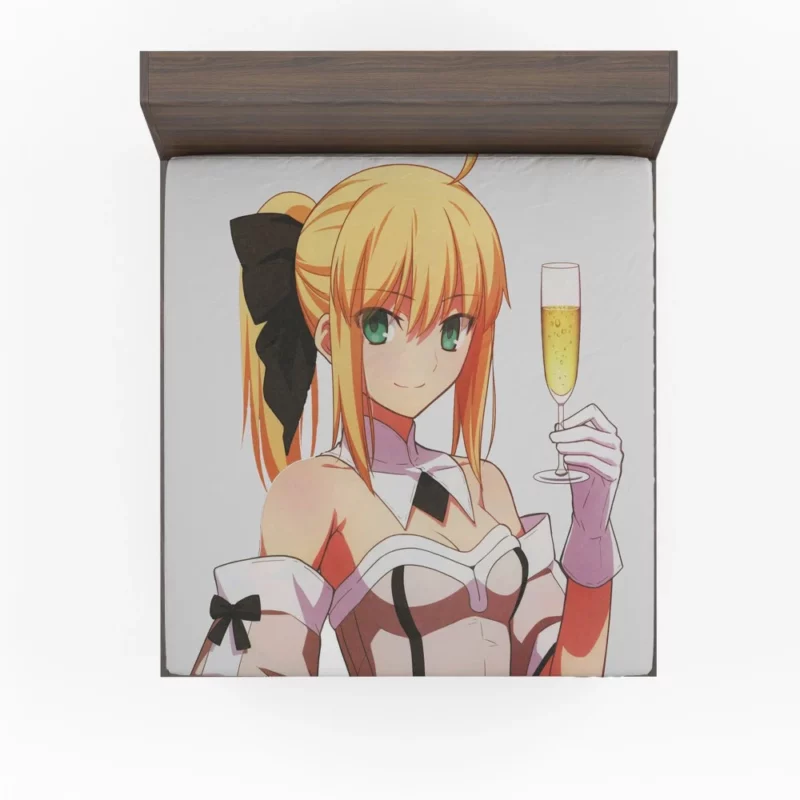 Saber Lily Fate Stay Night Radiant Sword Anime Fitted Sheet