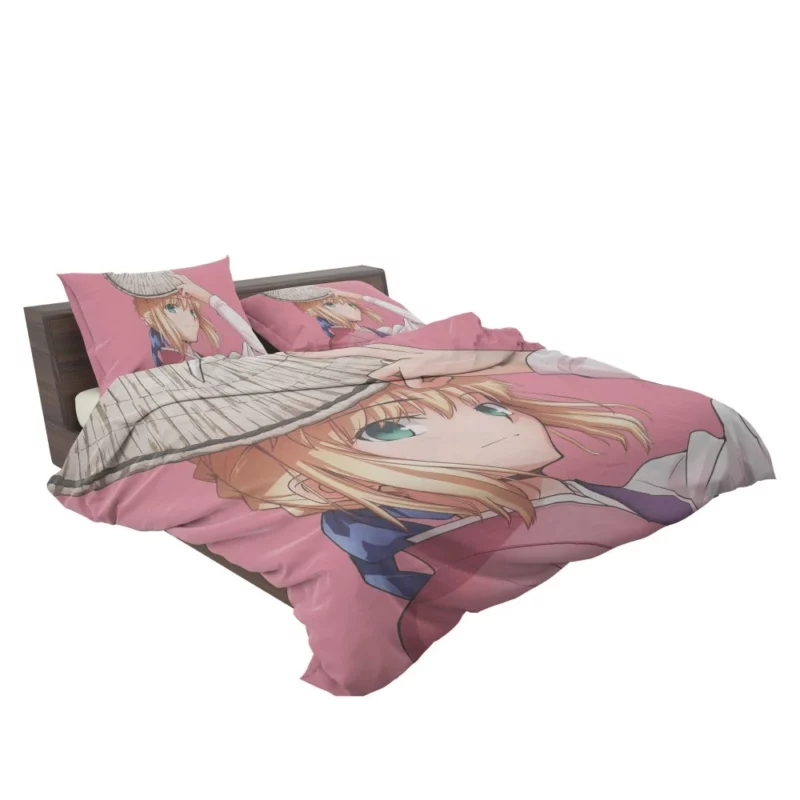 Saber Lily Windswept Beauty of Fate Series Anime Bedding Set 2