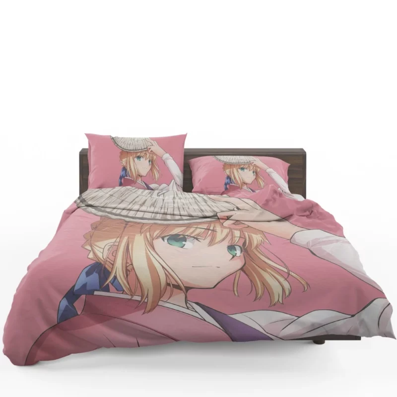 Saber Lily Windswept Beauty of Fate Series Anime Bedding Set