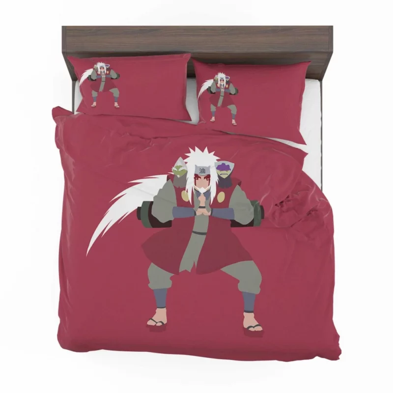 Sage Trio Jiraiya Fukasaku and Shima Anime Bedding Set 1