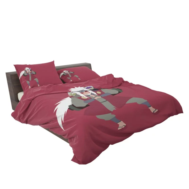 Sage Trio Jiraiya Fukasaku and Shima Anime Bedding Set 2