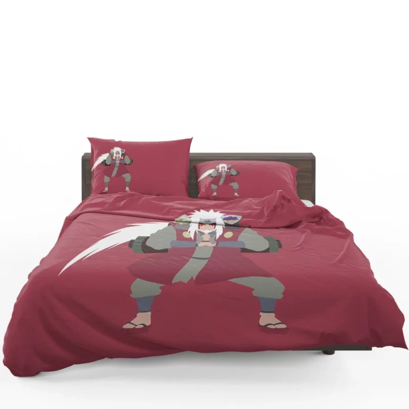 Sage Trio Jiraiya Fukasaku and Shima Anime Bedding Set