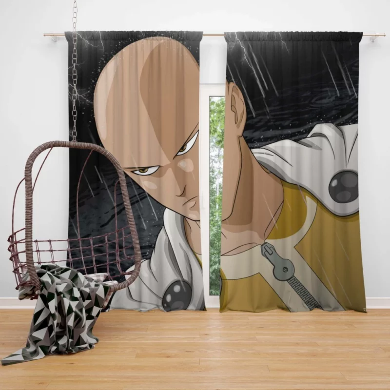 Saitama Epic Quest Continues Anime Curtain