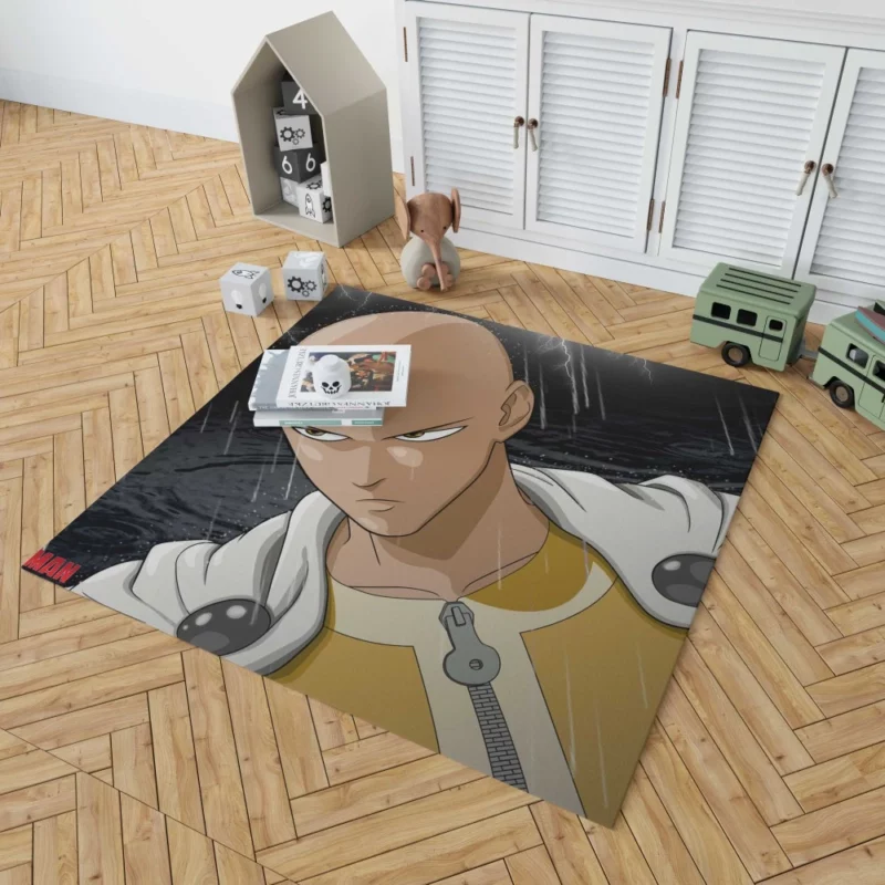 Saitama Epic Quest Continues Anime Rug 1