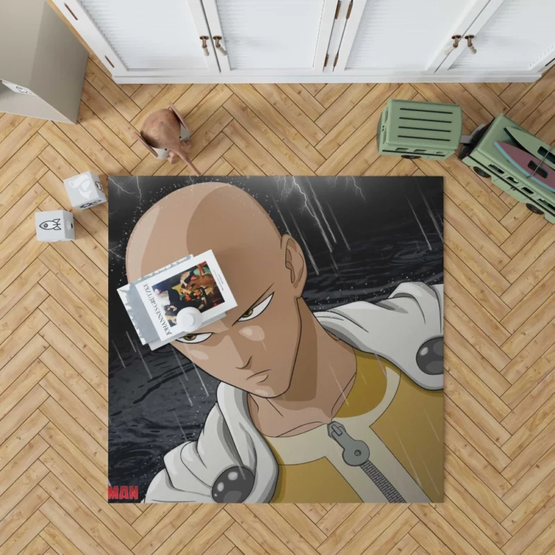 Saitama Epic Quest Continues Anime Rug