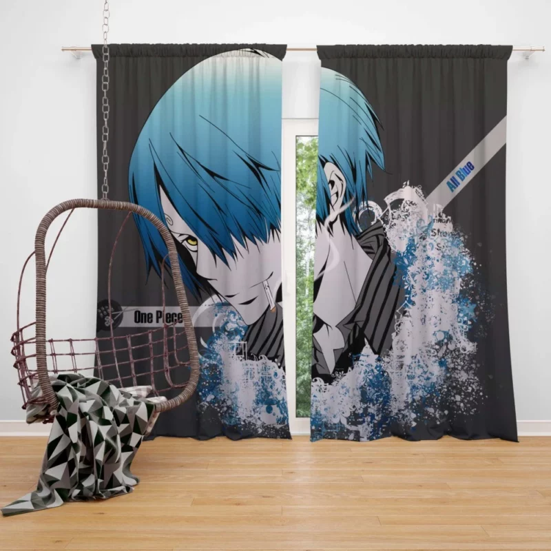 Sanji All Blue Dreamer Anime Curtain