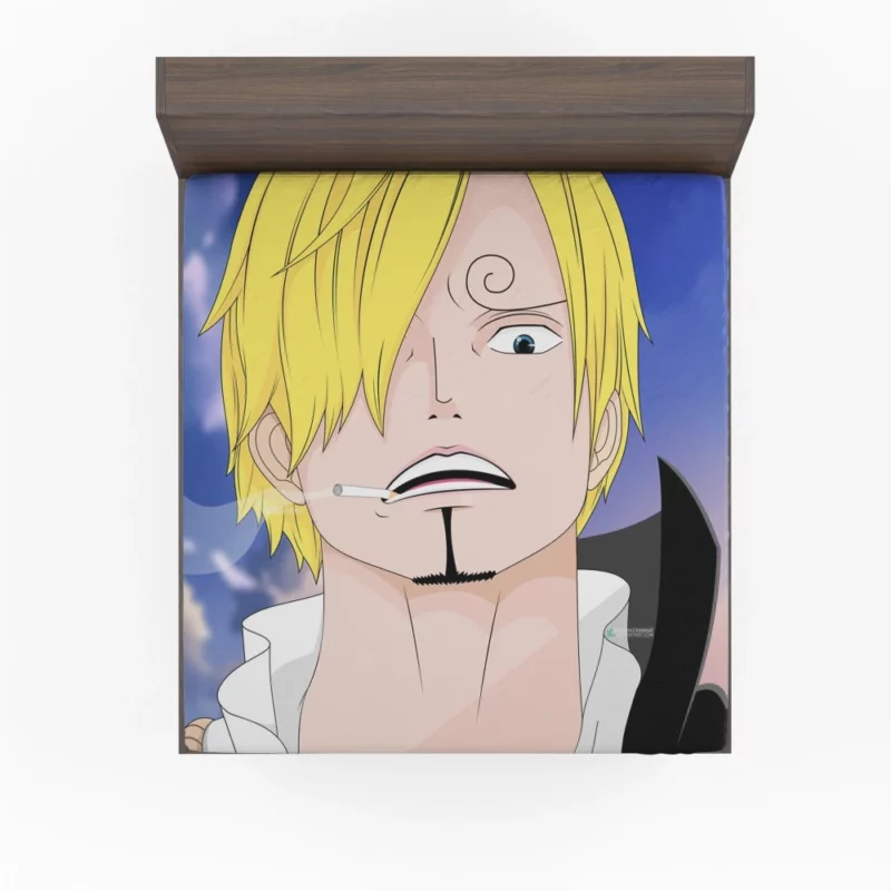 Sanji Culinary Adventures Anime Fitted Sheet