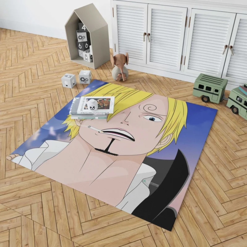 Sanji Culinary Adventures Anime Rug 1