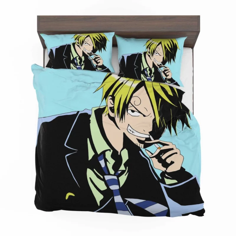 Sanji Culinary Creations Anime Bedding Set 1