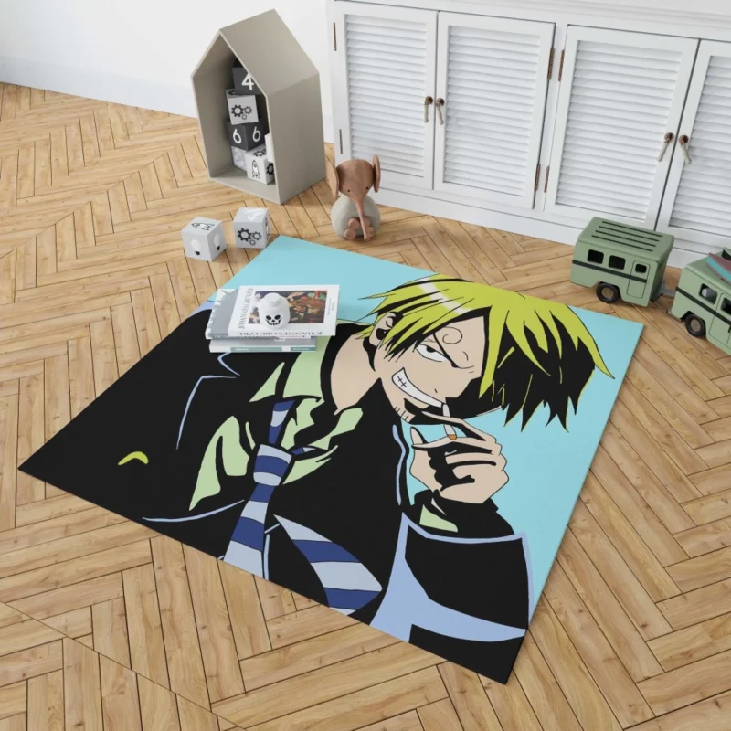 Sanji Culinary Creations Anime Rug 1